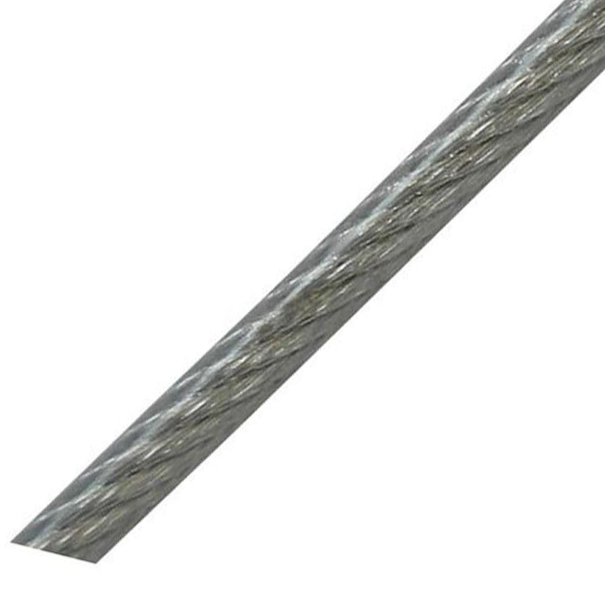 FIXSER - Cable de Acero Plastificado 3 mm