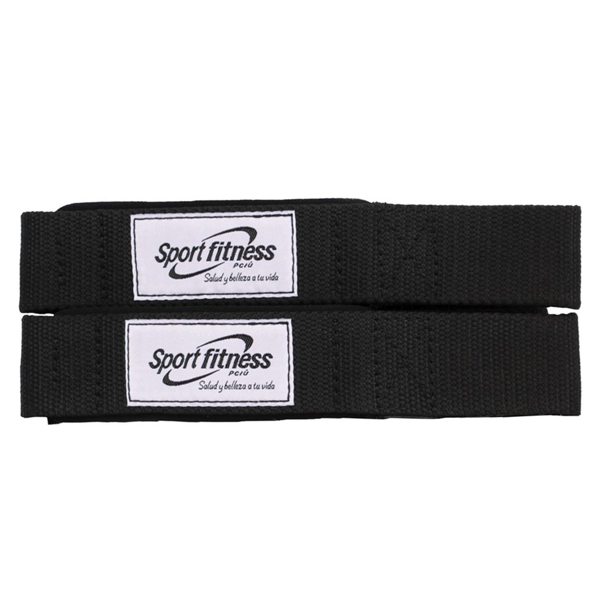 SPORTFITNESS - Straps para Peso 64cm Negro