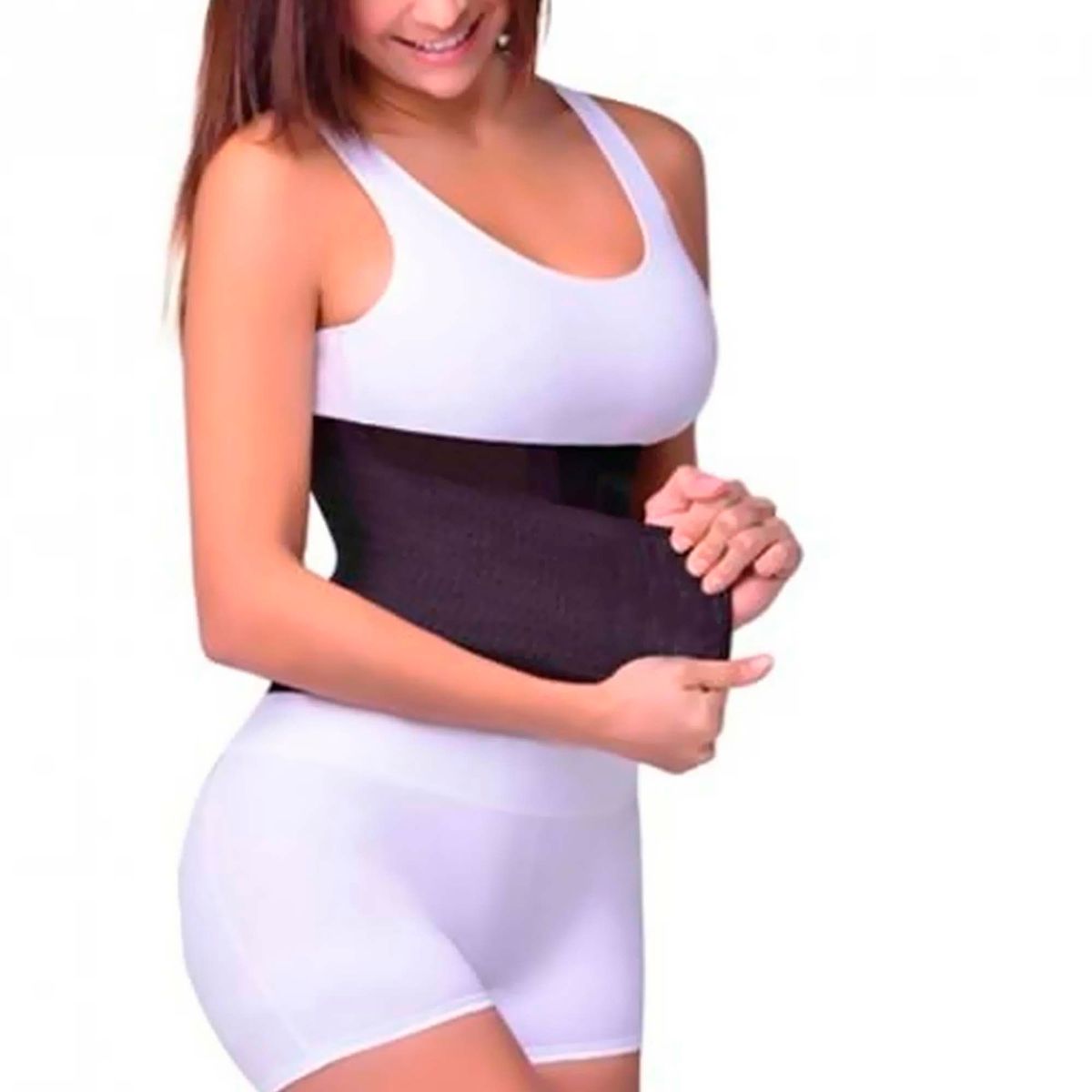 SPORTFITNESS - Faja Cintura Avispa L Negro