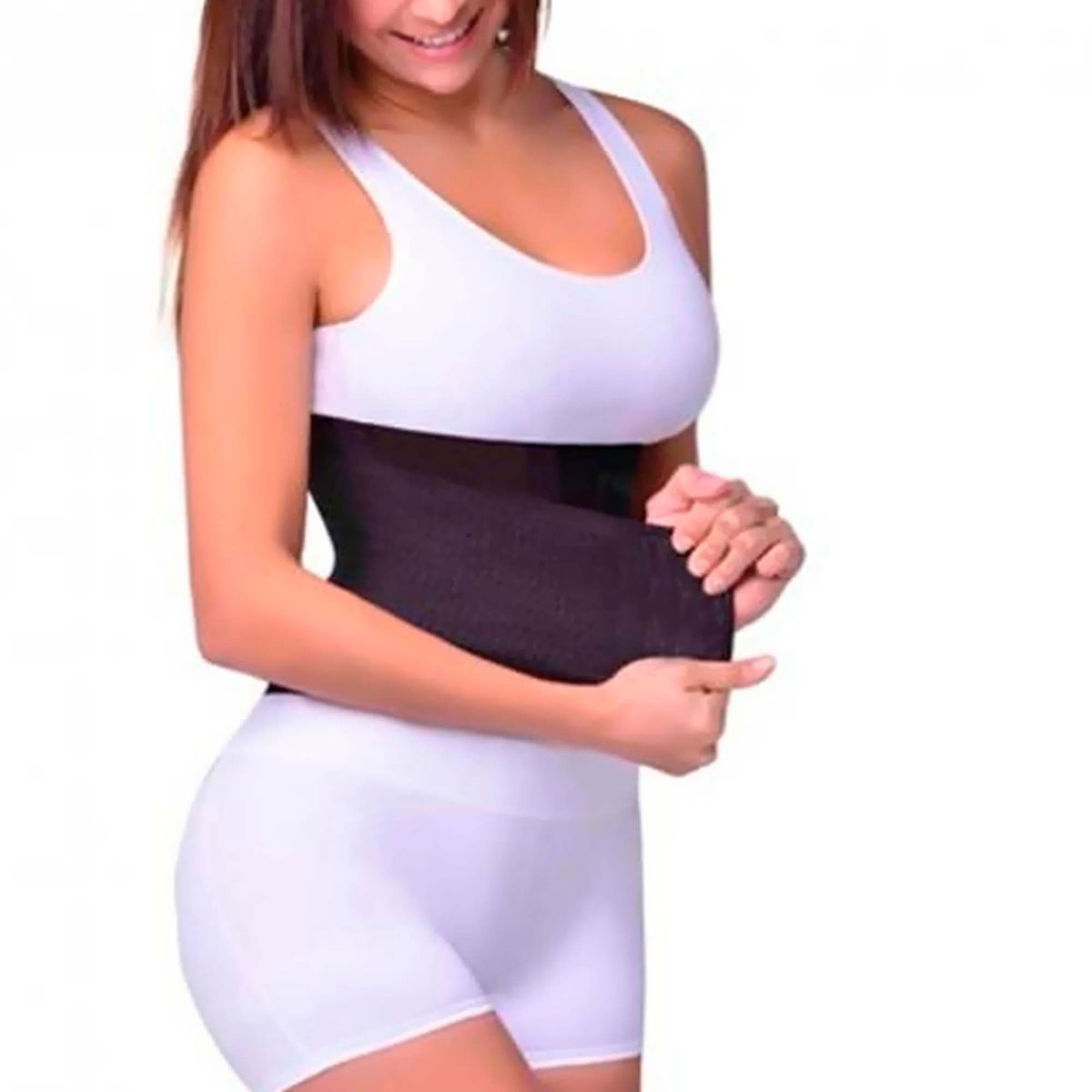 SPORTFITNESS - Faja Cintura Avispa Xxl Negro