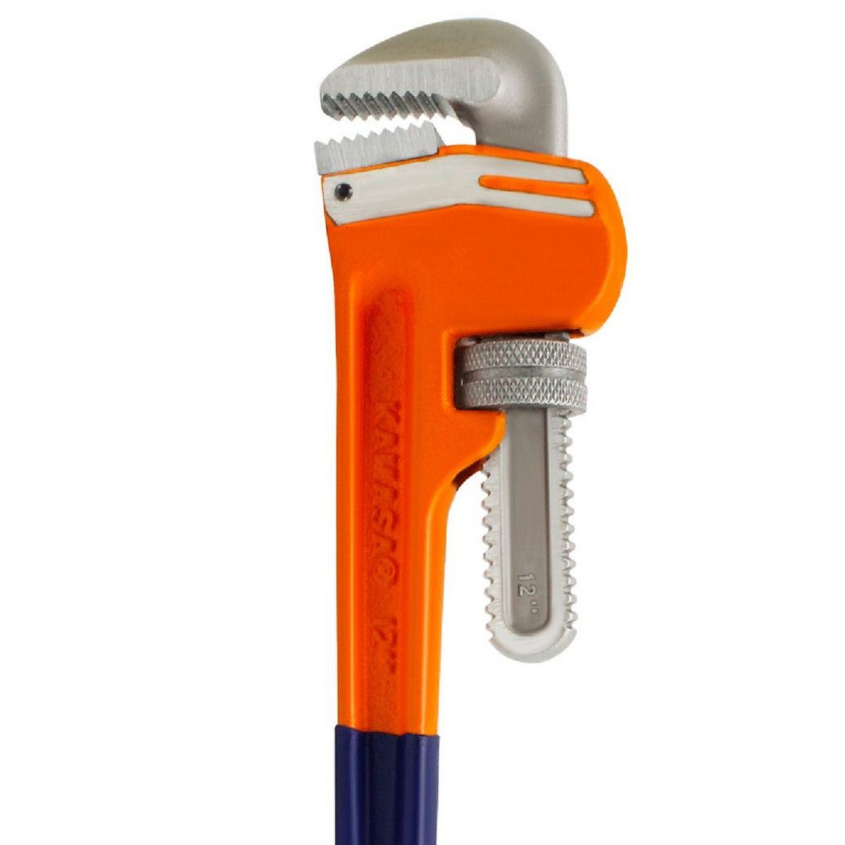 KAMASA - Llave Stilson Naranja Kamasa 12" Empuñadura Goma Kamasa