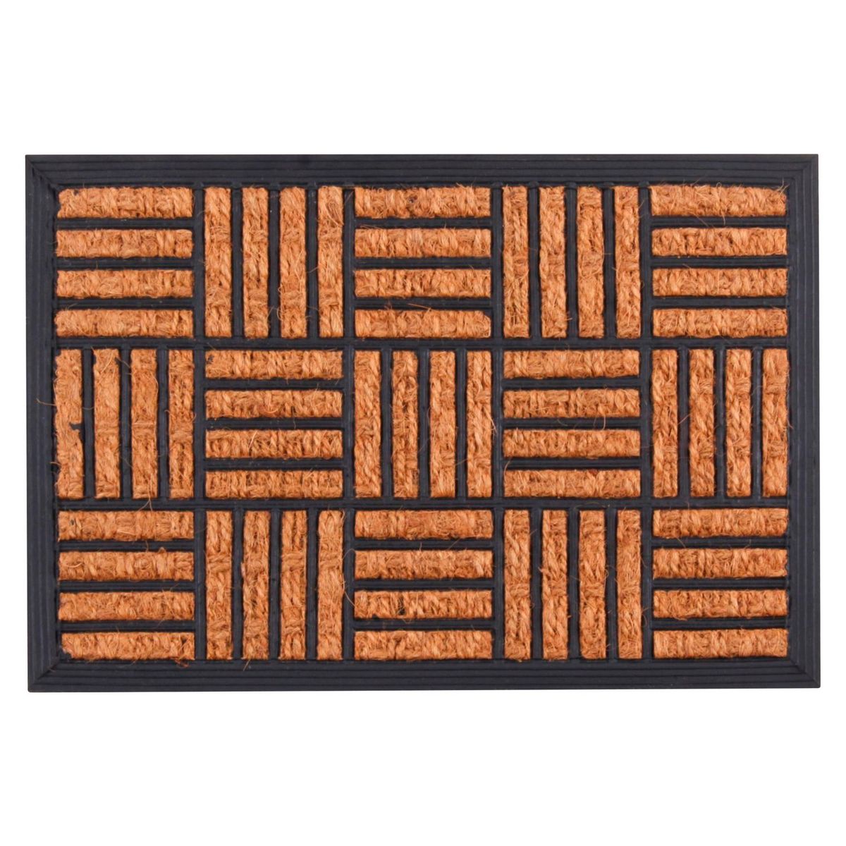 CASA BONITA - Limpiapiés Rectangular Panamá Cuadros 40x60cm