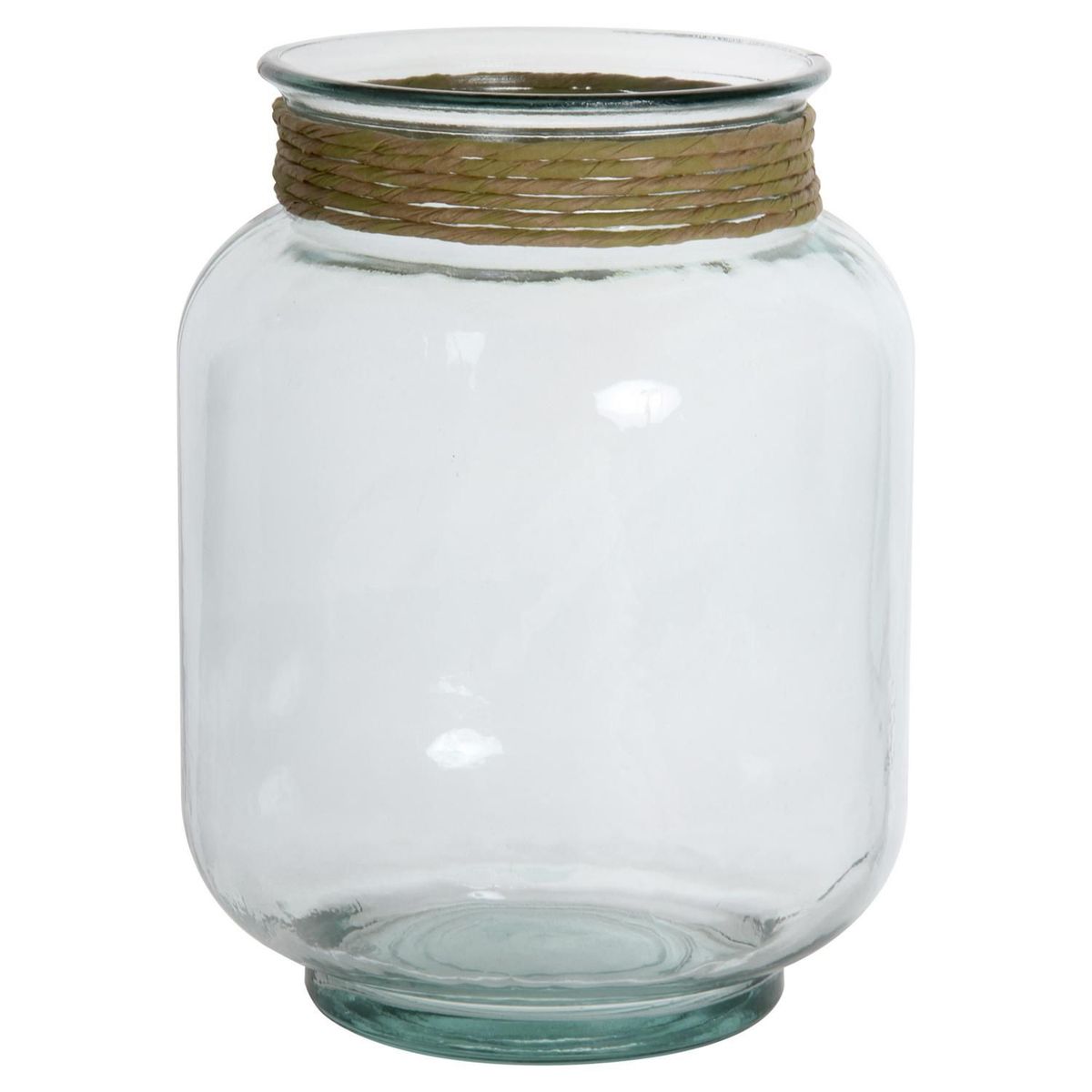 VIDRIOS SAN MIGUEL - Florero Huracán Vidrio Transparente 20x25cm