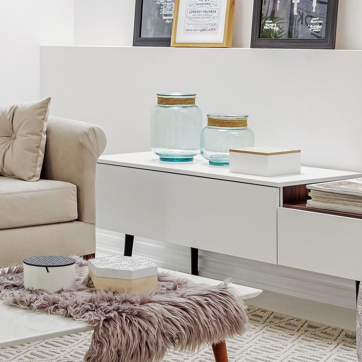 VIDRIOS SAN MIGUEL - Florero Huracán Vidrio Transparente 20x18cm