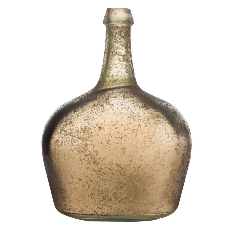 HOMY - Botella Victoria Vidrio Marrón 27x38cm