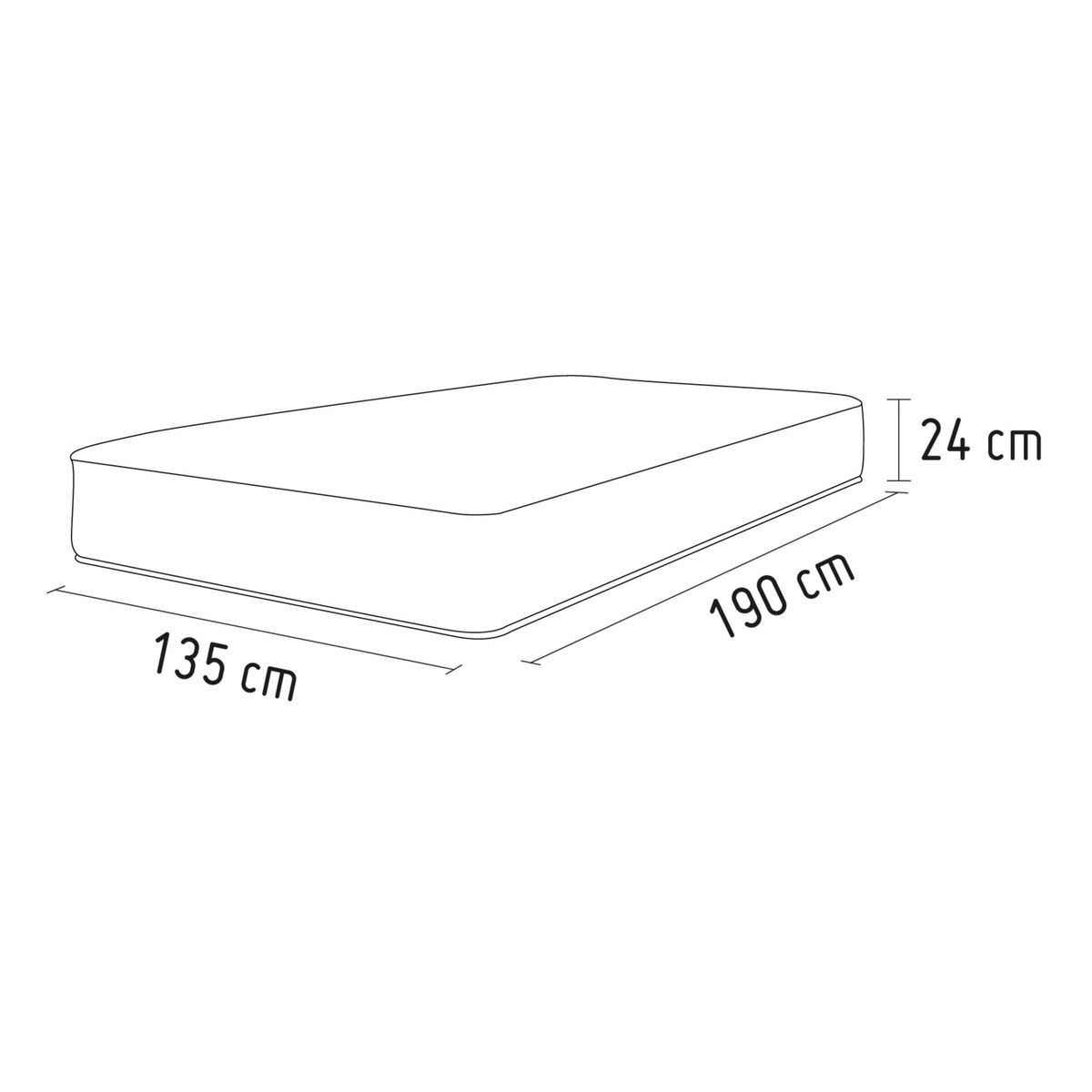 ROSEN - Colchón New Style 2 Rosen 2 Plazas