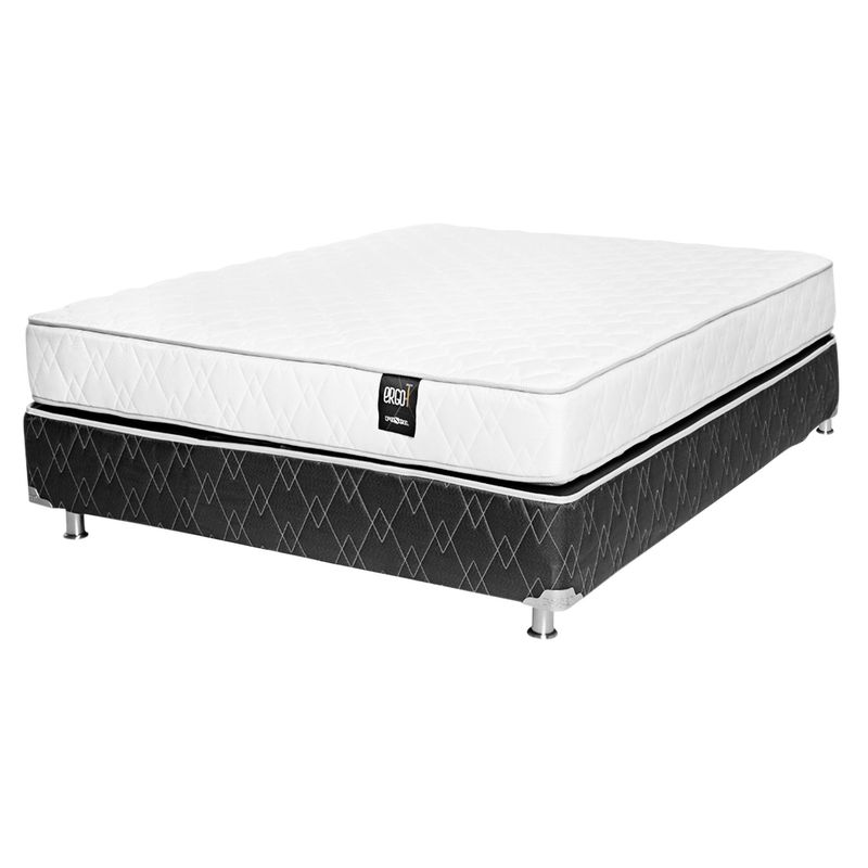 ROSEN - Cama Ergo T Rosen 2 Plazas + Colchón