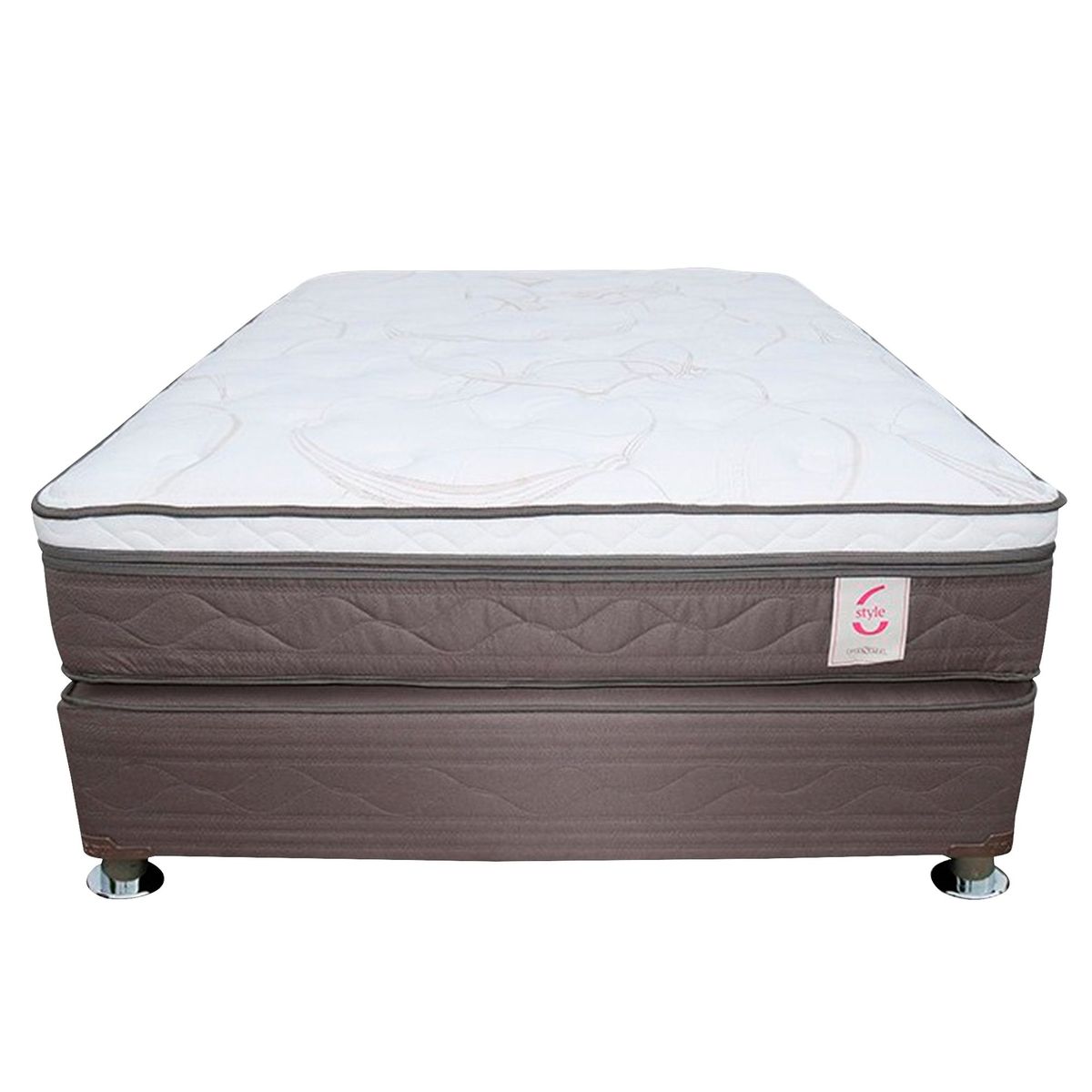 Box Tarima New Style 6 Rosen 1.5 Plazas + Colchón, marca ROSEN - Foto 2