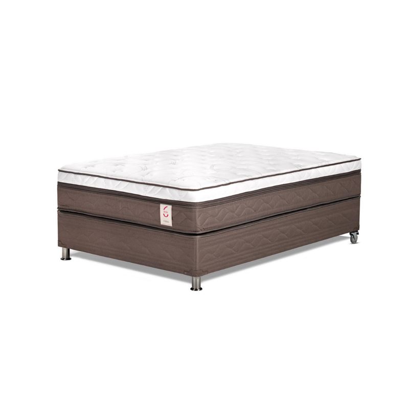 ROSEN - Box Tarima New Style 6 Rosen 1.5 Plazas + Colchón