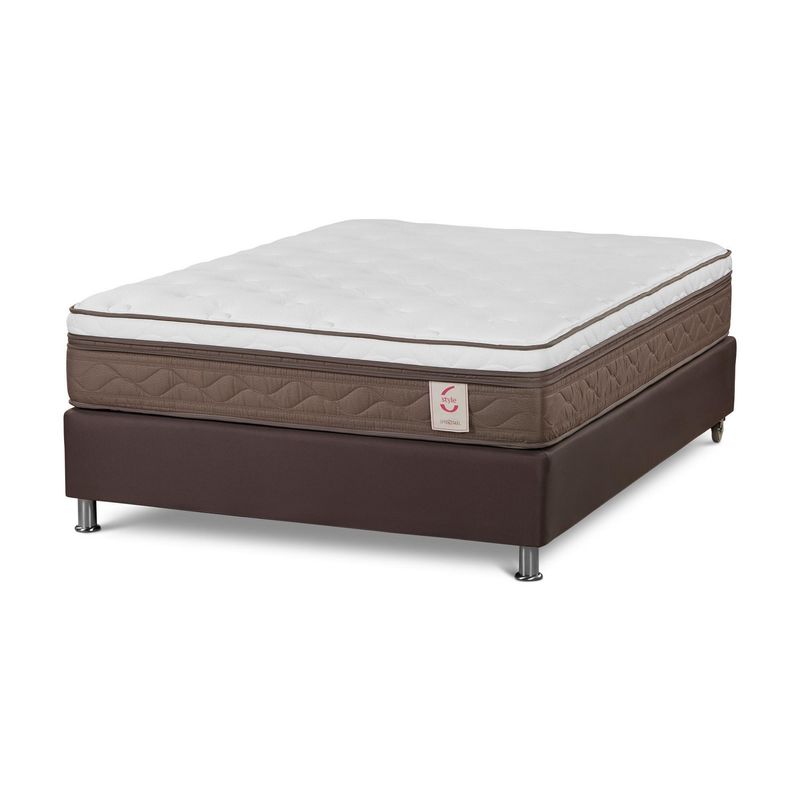 ROSEN - Box Tarima New Style 6 Rosen 2 Plazas + Colchón