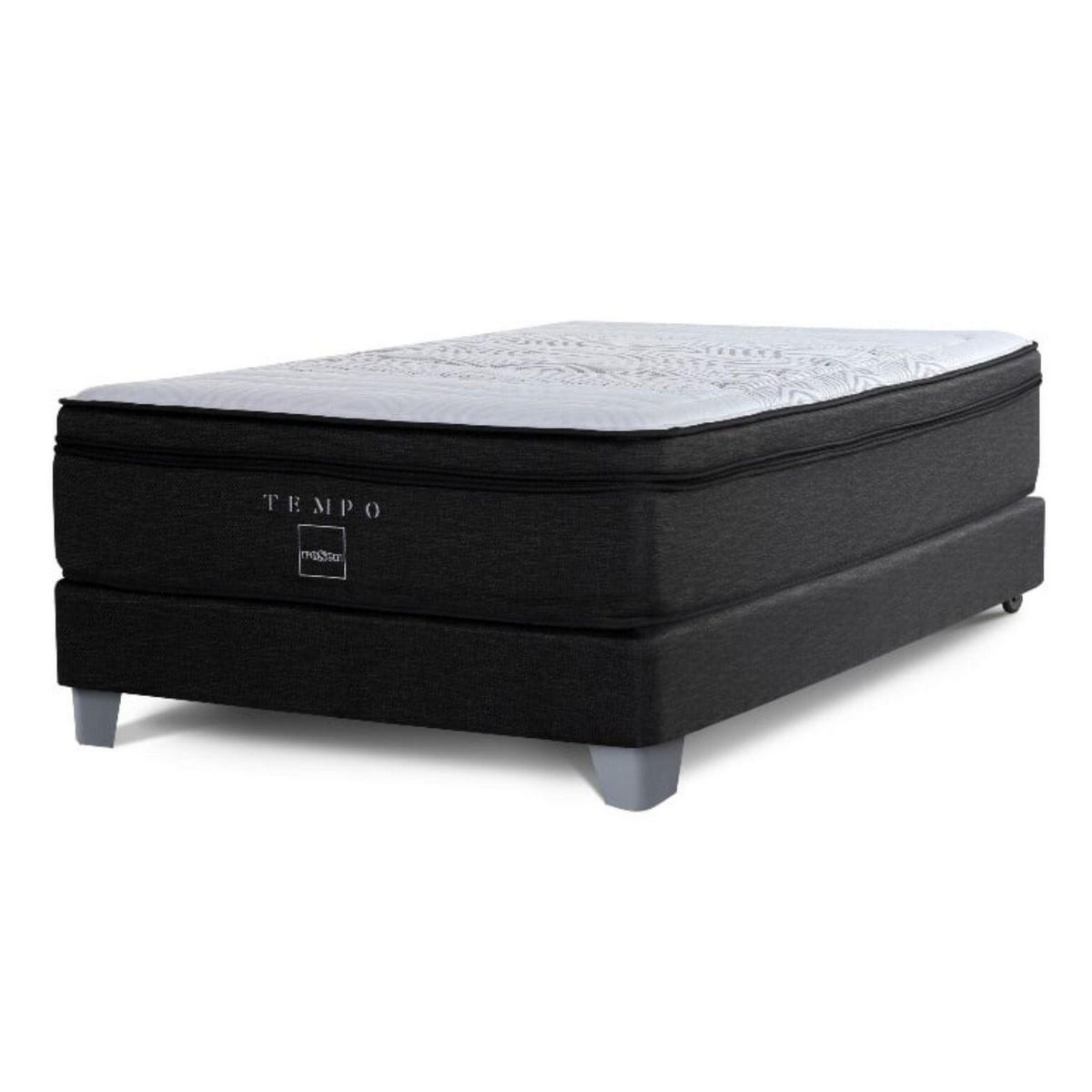 ROSEN - Box Tarima Tempo Rosen 1.5 Plazas + Colchón