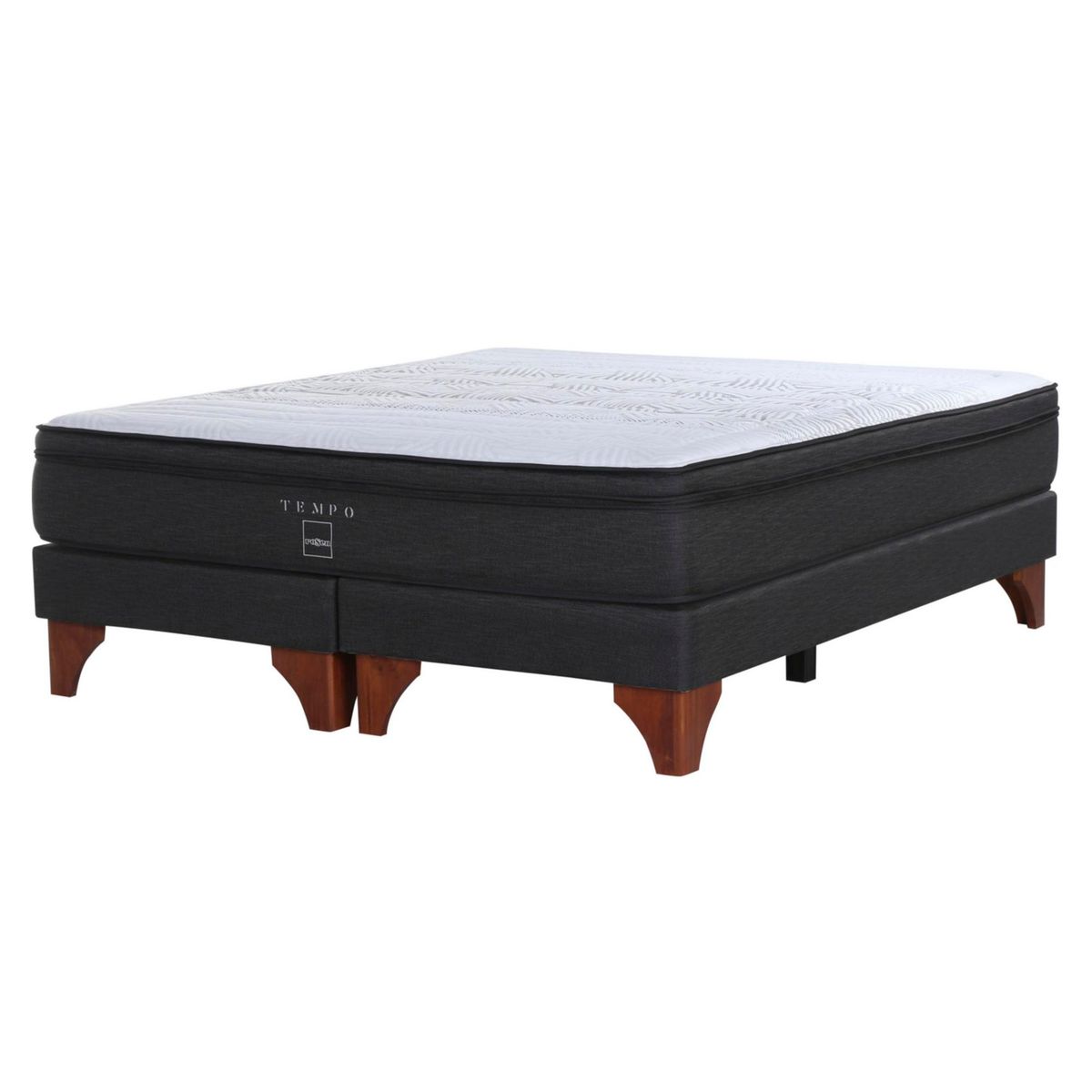 ROSEN - Cama Europea Tempo Rosen 2 Plazas + Colchón