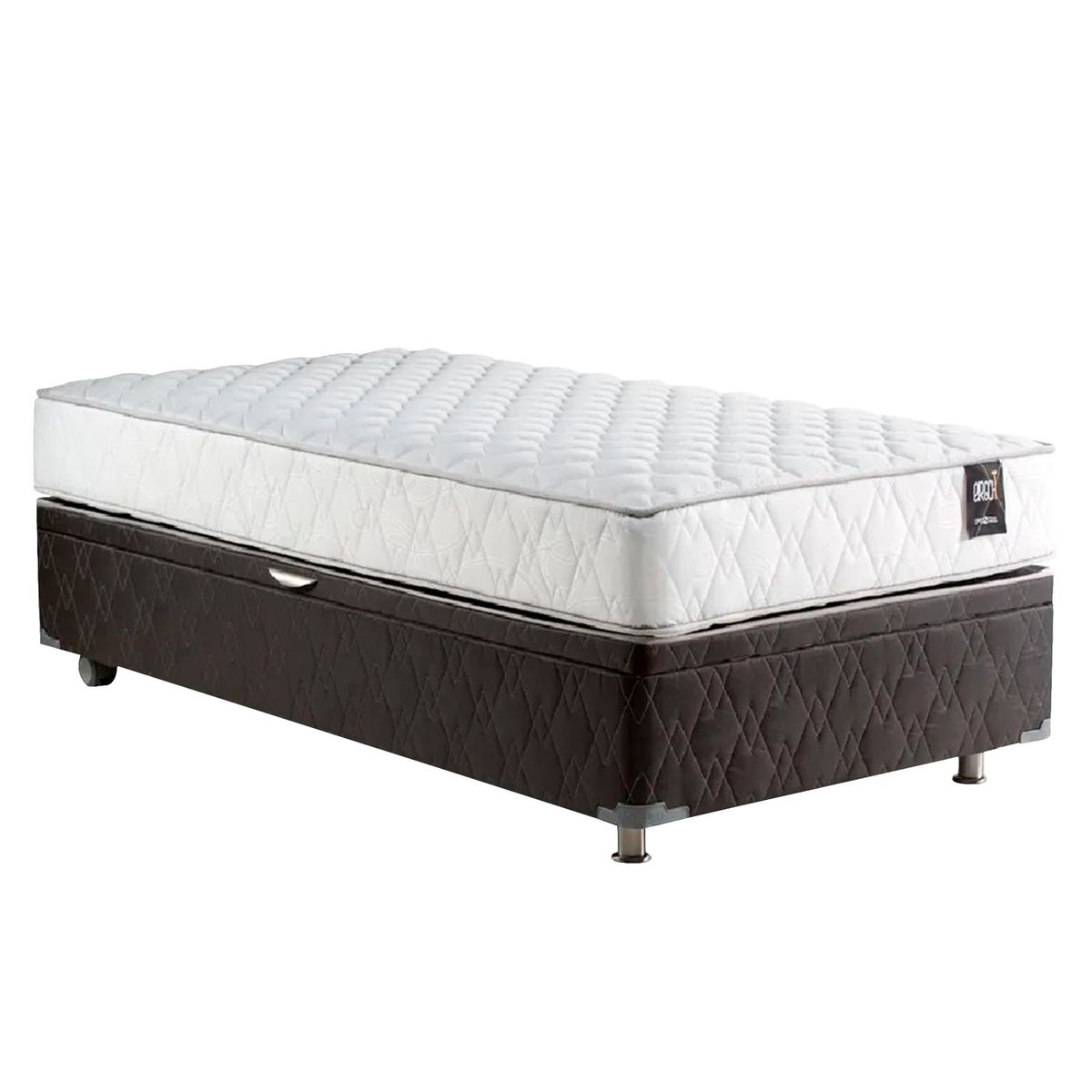 ROSEN - Cama Boxet Ergo T Rosen 1.5 Plazas + Colchón