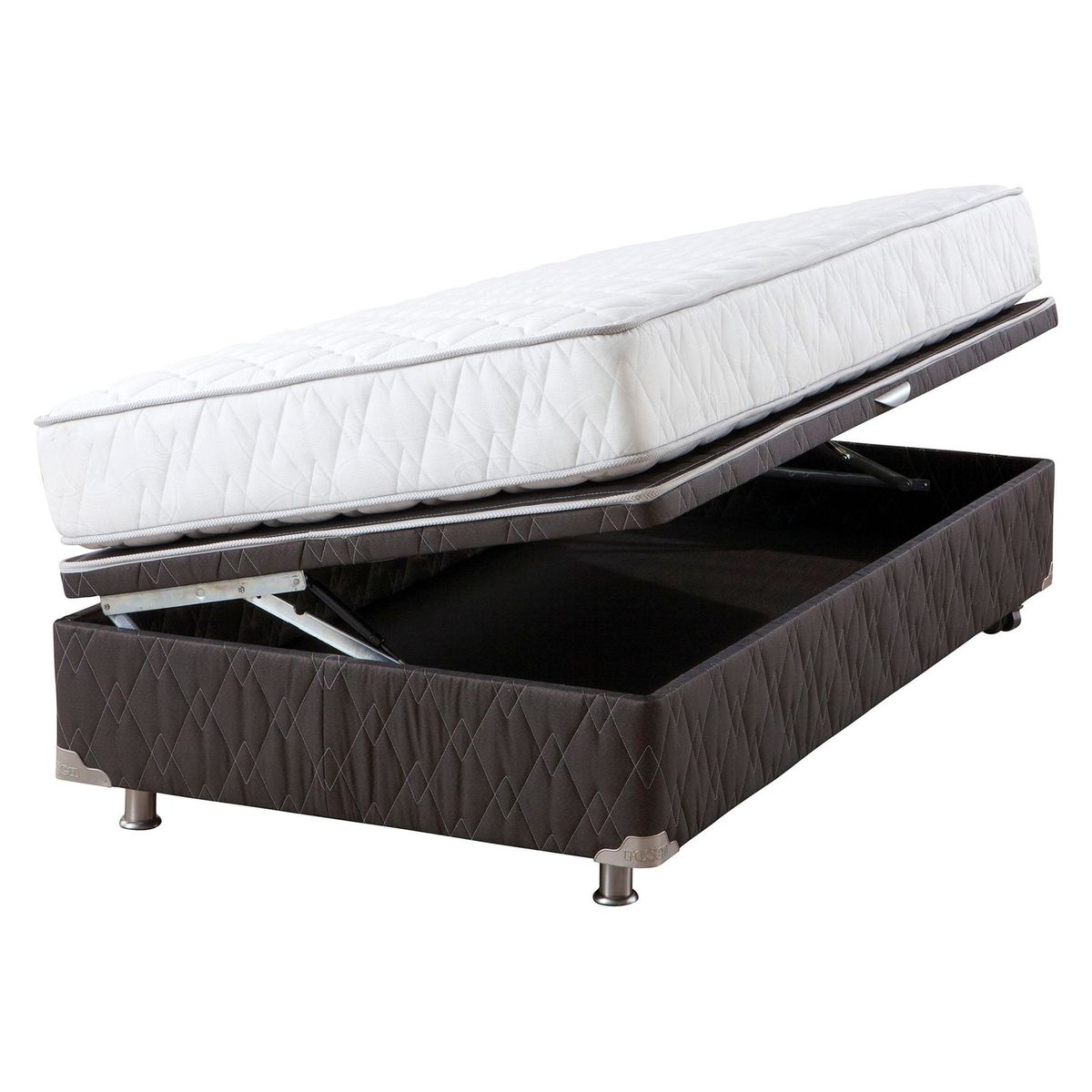 ROSEN - Cama Boxet Ergo T Rosen 1.5 Plazas + Colchón