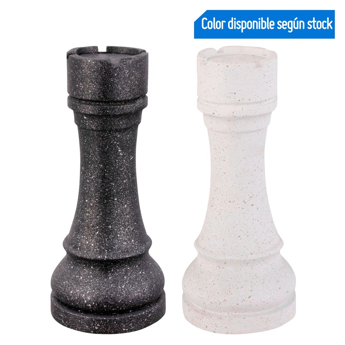 JUST HOME COLLECTION - Figura de Ajedrez Torre 16x36cm