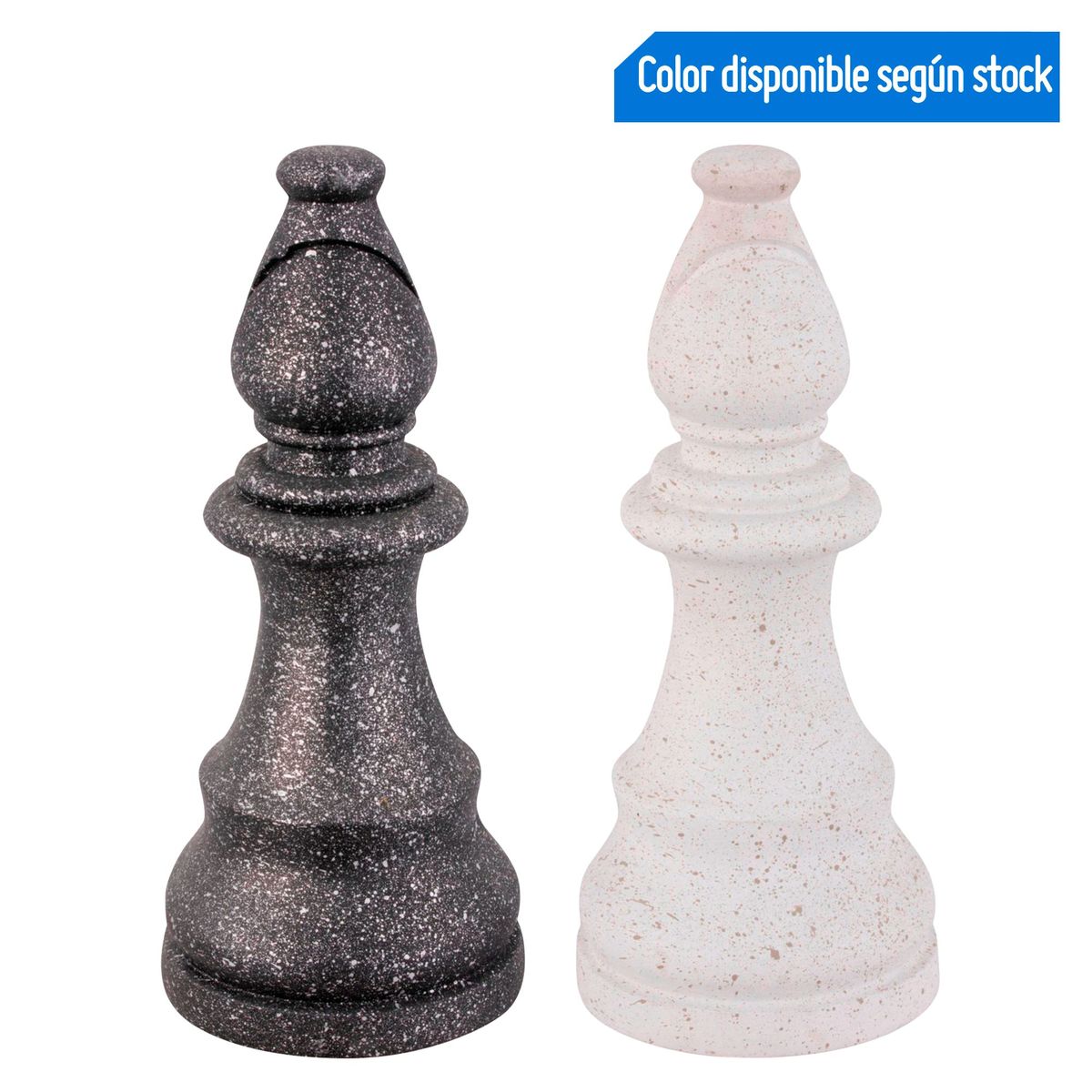 JUST HOME COLLECTION - Figura de Ajedrez Alfil 16x36cm