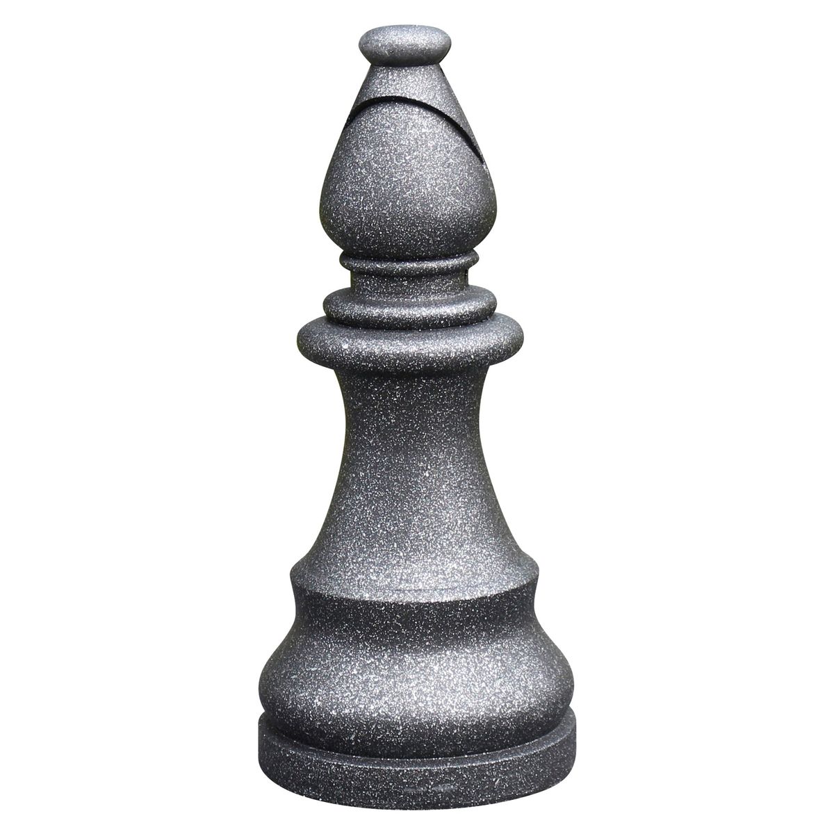 JUST HOME COLLECTION - Figura de Ajedrez Alfil 16x36 cm Negro