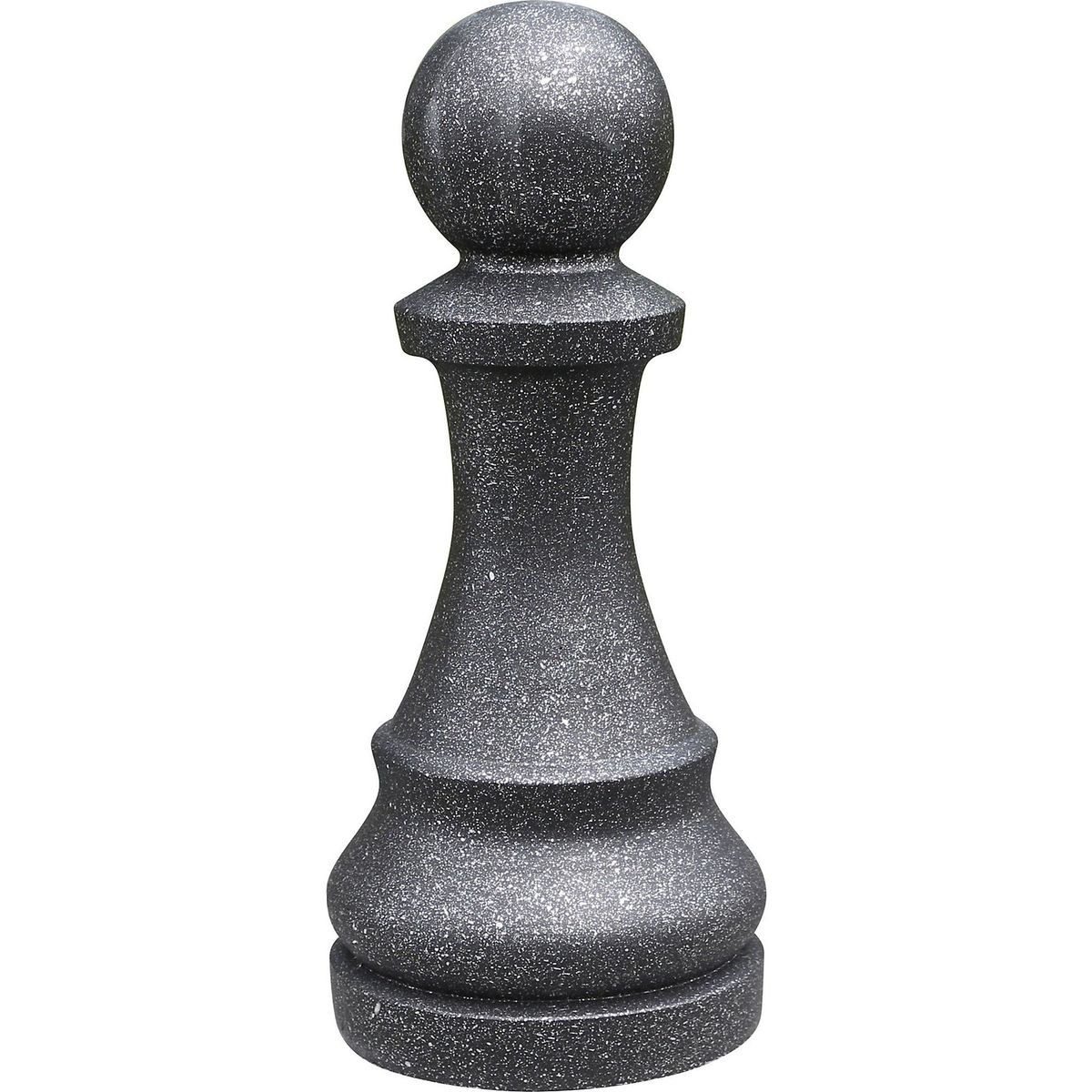 JUST HOME COLLECTION - Figura Ajedrez Peón Negro 16x36 cm