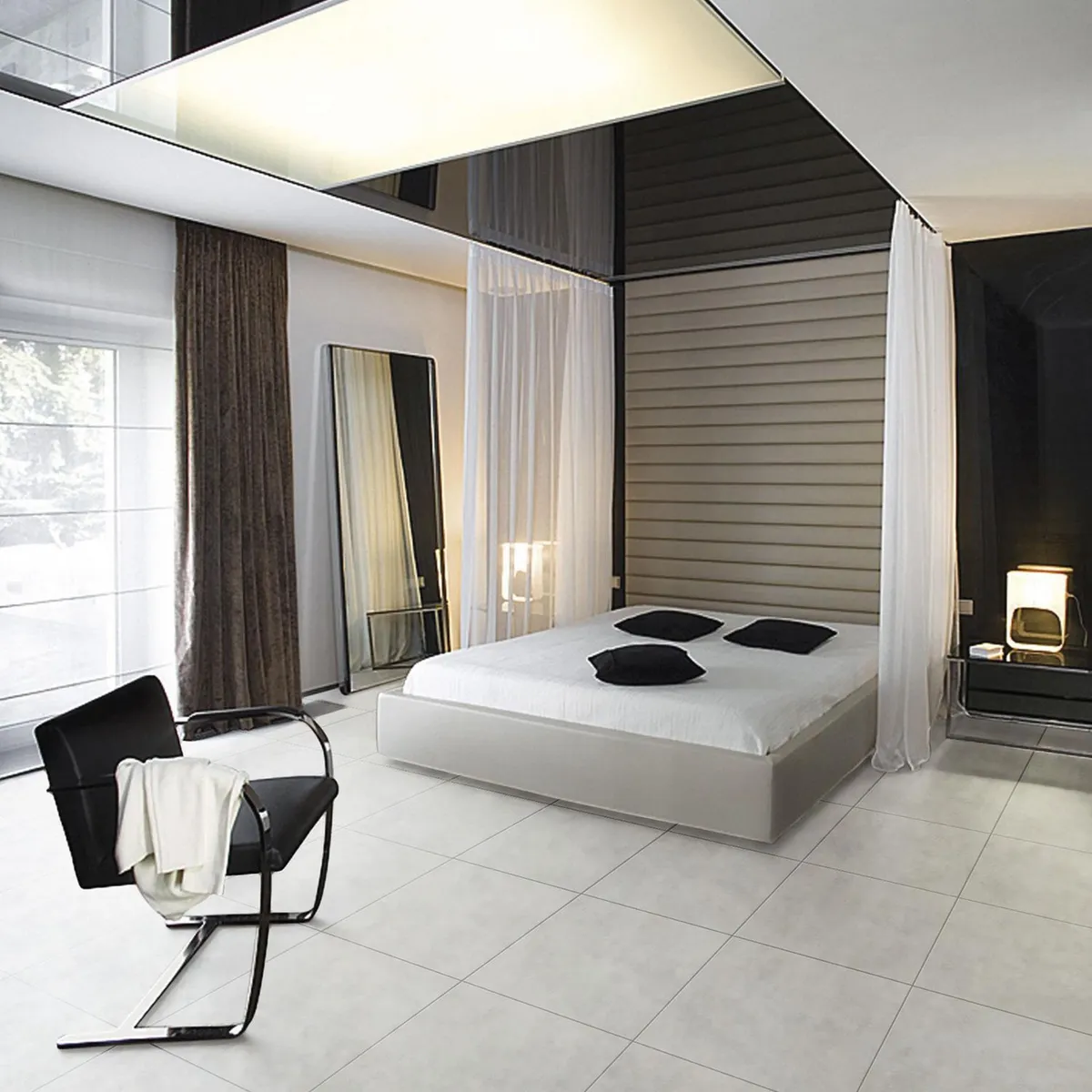 Porcelanato Gris Cementicio 60X60cm 1.44m2 Cemento Plata, marca CELIMA - Foto Principal
