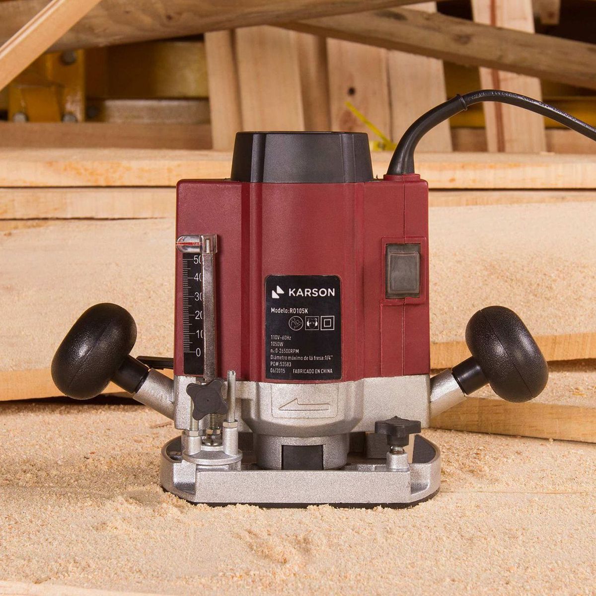 KARSON - Ruteadora 1050W 1/4 Karson