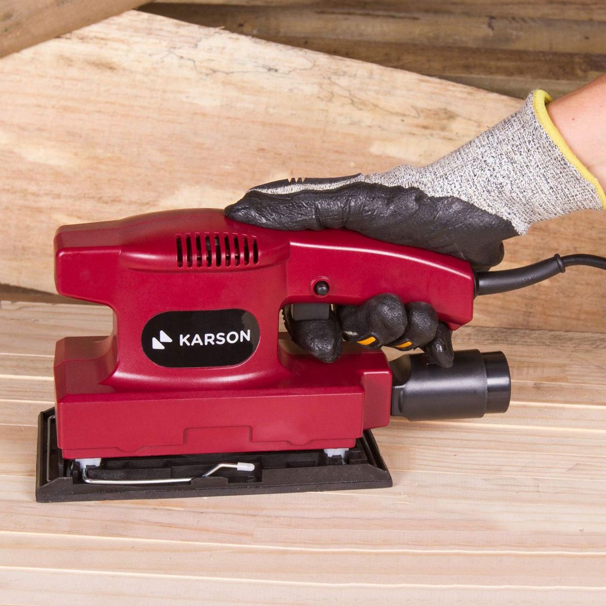 KARSON - Lijadora Orbital ES135X 135W