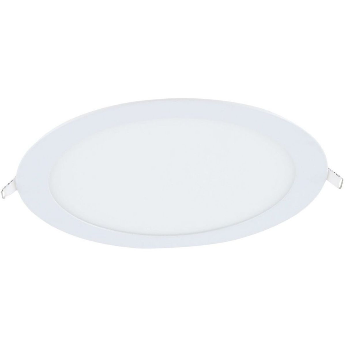DAIRU - Panel Led Empotrado Circular Metal Blanco
