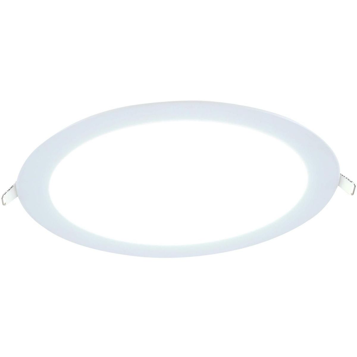 DAIRU - Panel Led Empotrado Circular Metal Blanco
