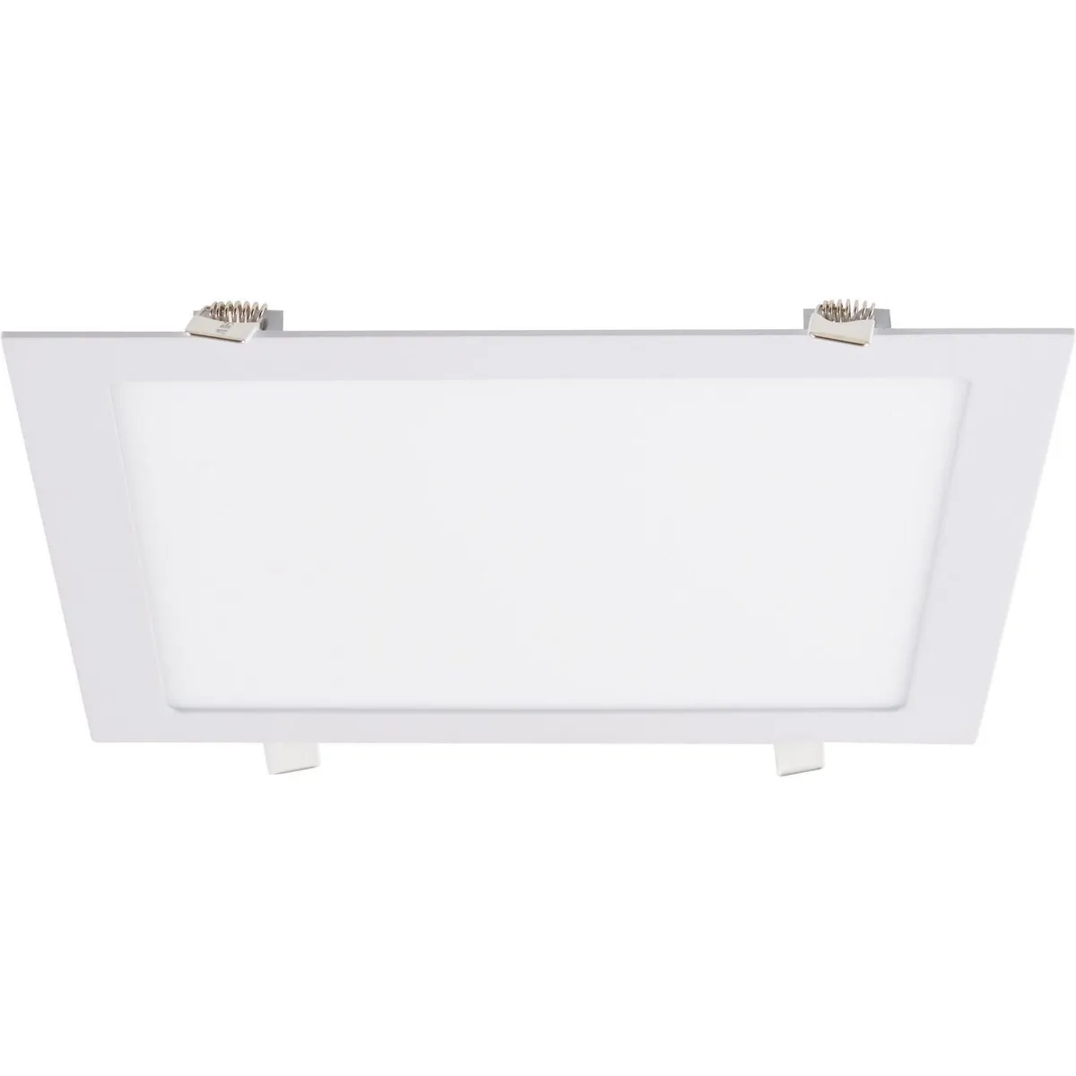 DAIRU - Panel LED Empotrado Cuadrado Metal Blanco 24 W 30 cm