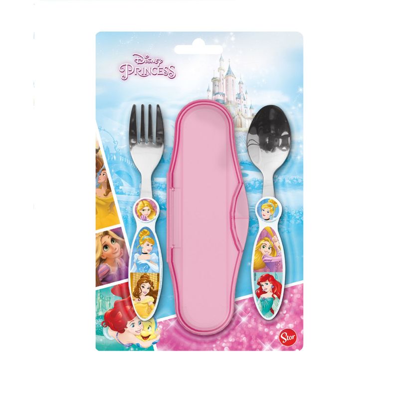 STOR - Set de Cubiertos Princesas