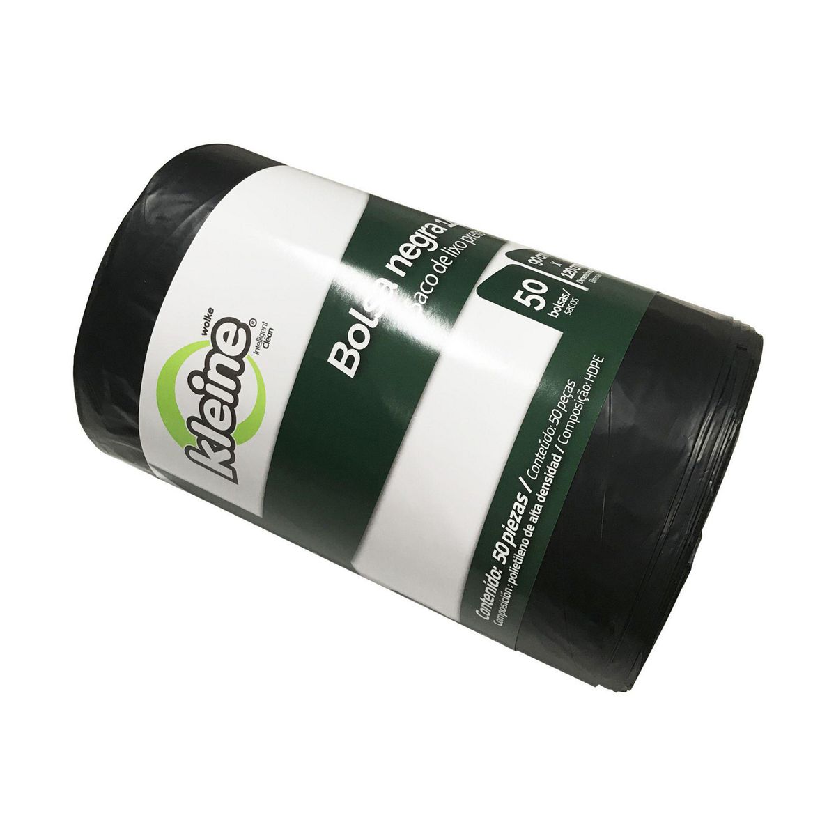 KLEINE WOLKE - Bolsas Negras 140 Litros 50und