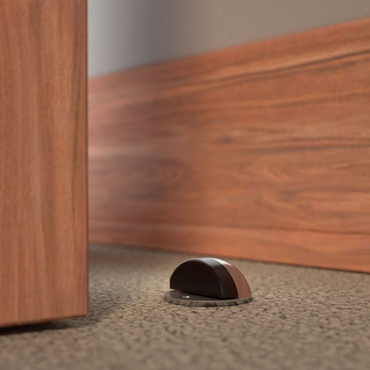 FIXSER - Tope de Puerta Media Luna Bronce