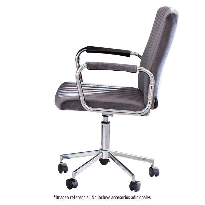 JUST HOME COLLECTION - Silla de escritorio Milán Gris