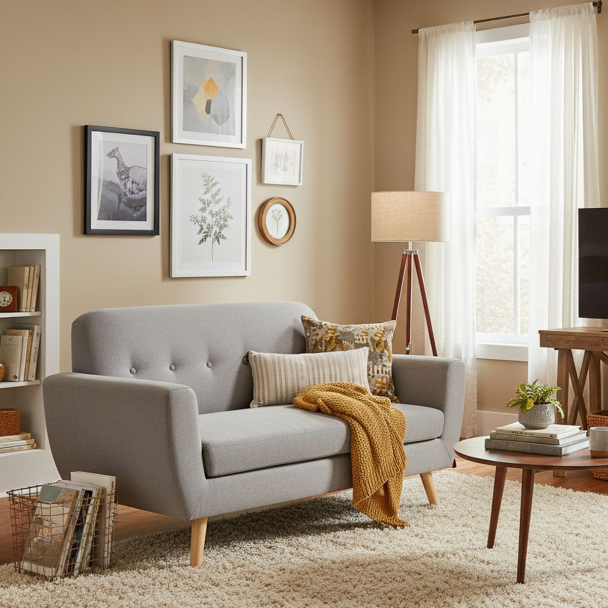 JUST HOME COLLECTION - Sofá 2 Cuerpos Wald