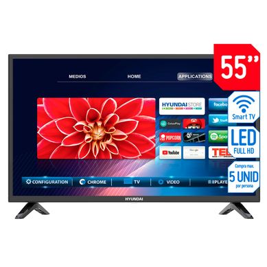 Televisor Smart LED Full HD 55'' HYLED5518INTM