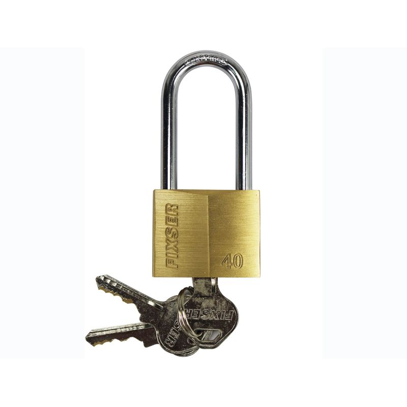 FIXSER - Candado de Arco Alto Fixser 40 mm
