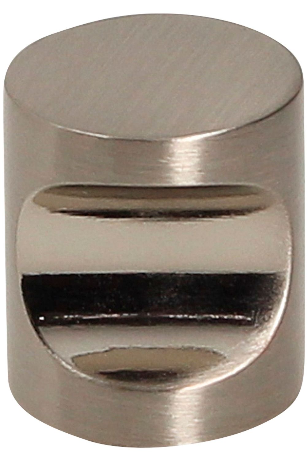 FIXSER - Jalador de Perilla Zamak Níquel Cepillado 20 mm