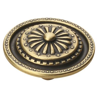 Jalador de Perilla Zamak Cuero Mate 45 mm