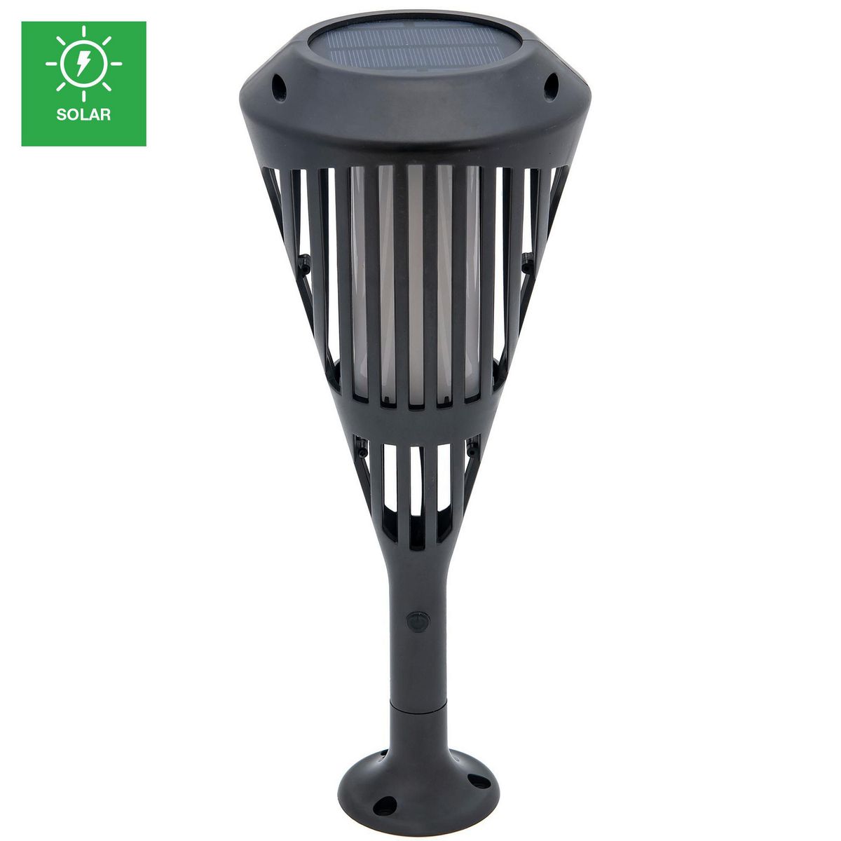 CASA BONITA - Antorcha Solar Led Fuego Luz Fría