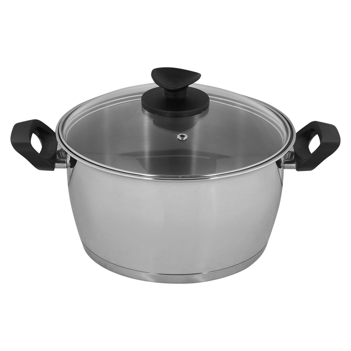 TRAMONTINA - Olla Acero Inoxidable c/tapa 24cm