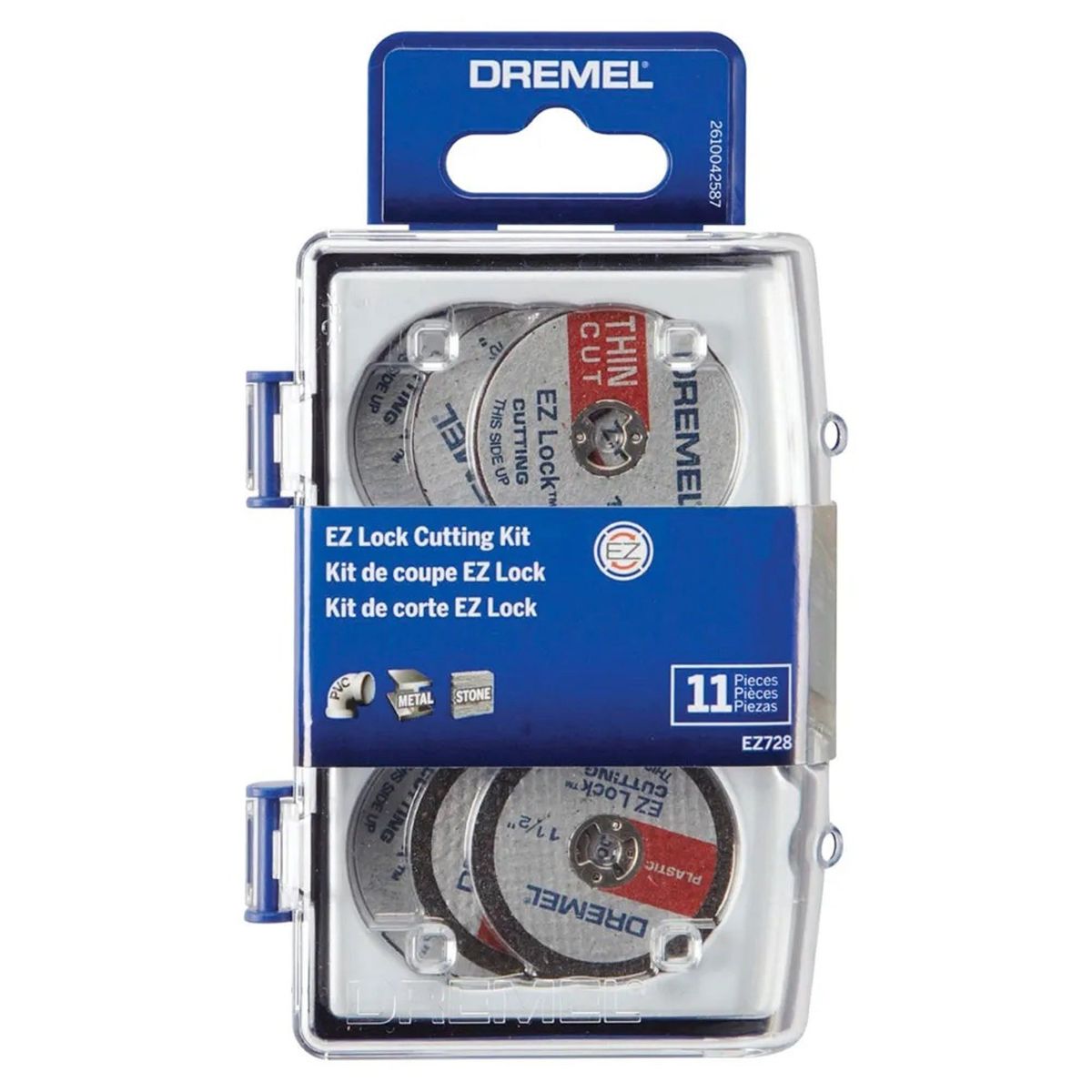 DREMEL - Kit de 11 Accesorios de Corte EZ Lock