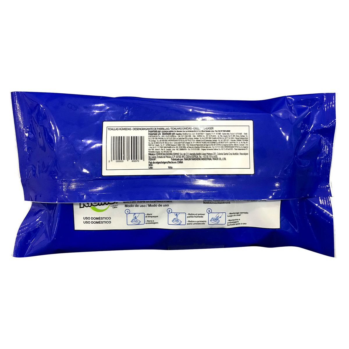 KLEINE WOLKE - Toallas Húmedas Para Limpieza De Parrillas X24 Kleine