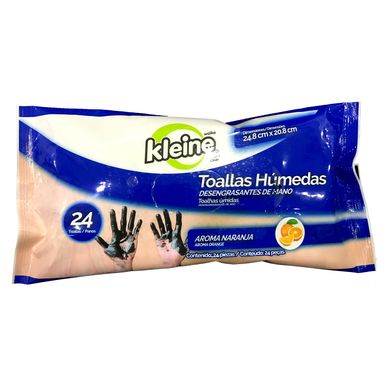 Toallas Hmedas Desengrasantes de Mano