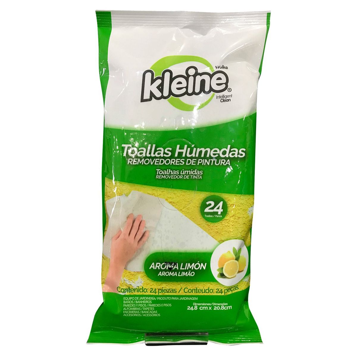 KLEINE WOLKE - Toallas Húmedas Removedoras De Pintura X24 Kleine
