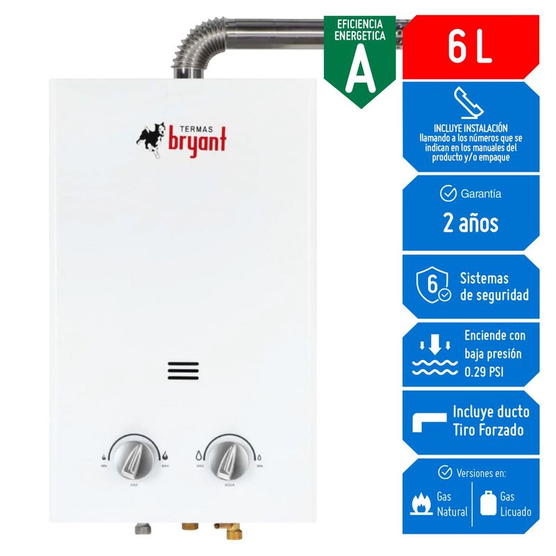 GENERICO - Terma a Gas GLP 6L