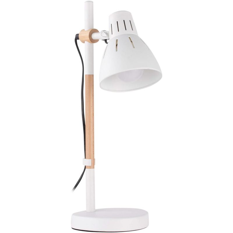 JUST HOME COLLECTION - Lámpara de Escritorio Philis 1L E27 Blanco