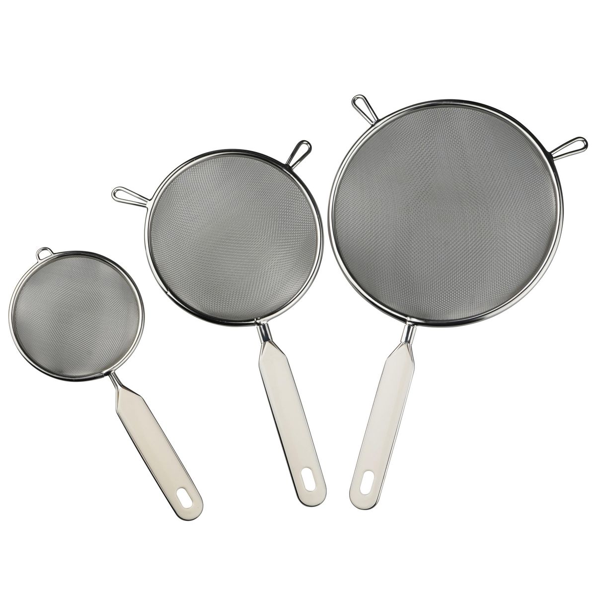 CASA BONITA - Pack x3 Servidor de Pasta Mango de Acero