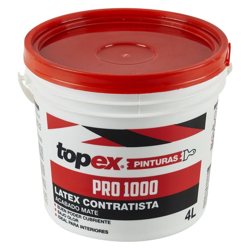TOPEX - Pintura Látex Mate Tabaco 1gl