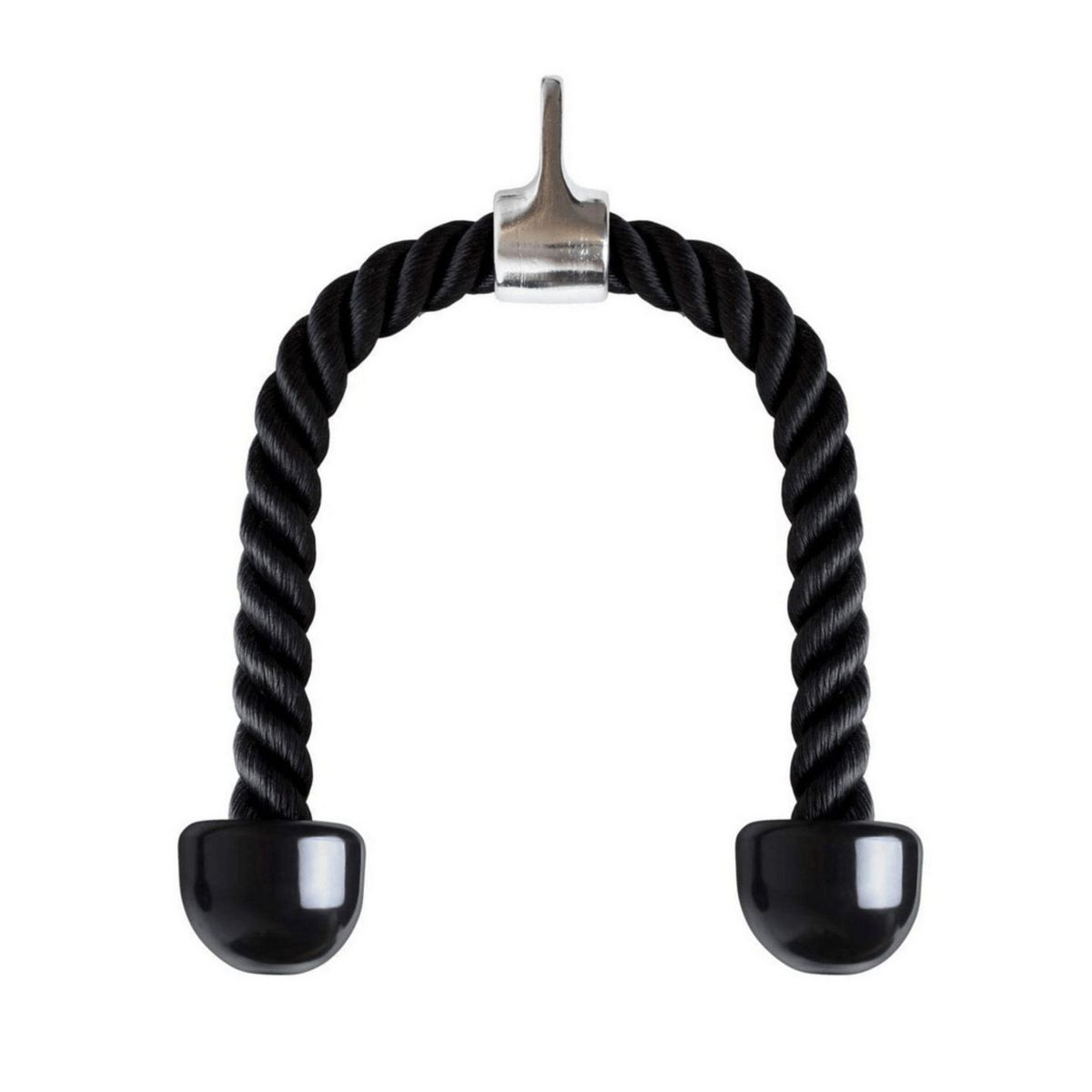 SPORTFITNESS - CUERDA DE TRICEPS - NEGRO