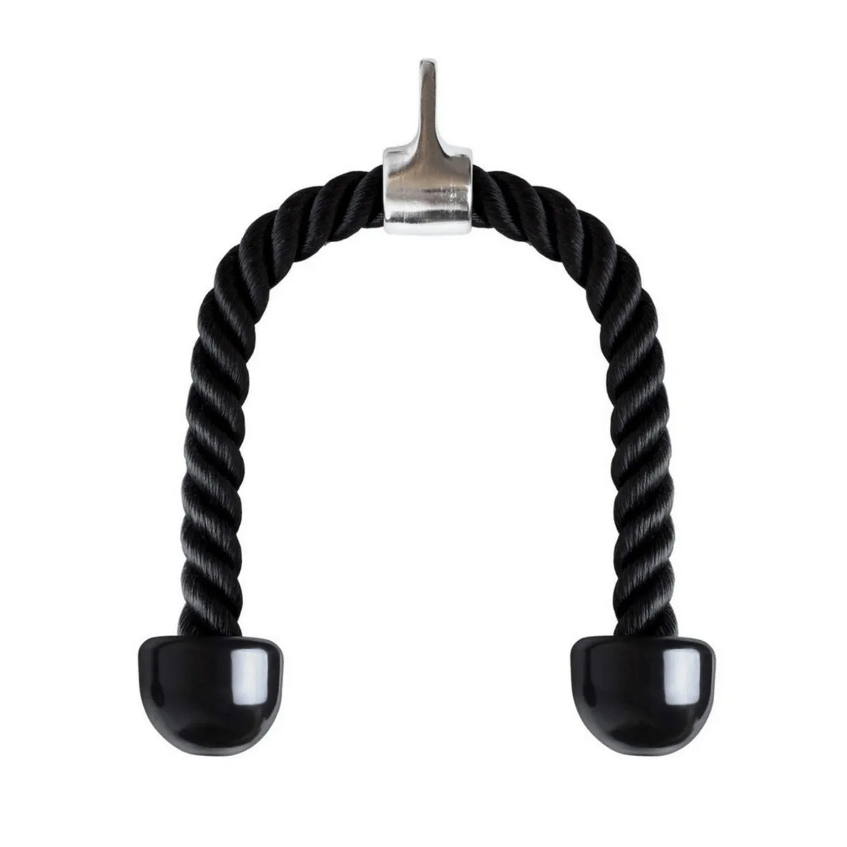 SPORTFITNESS - CUERDA DE TRICEPS - NEGRO