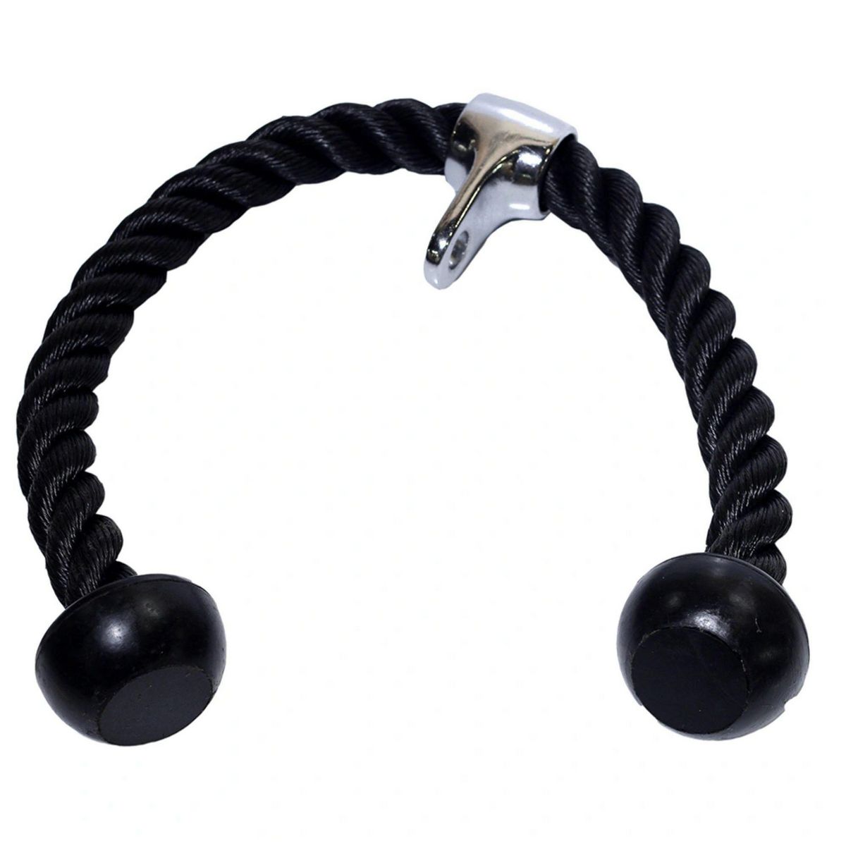 SPORTFITNESS - CUERDA DE TRICEPS - NEGRO